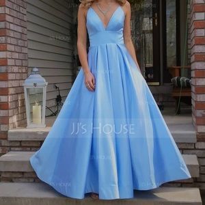 Light Blue Prom Dress
